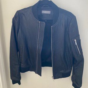 Women's Black Leather Jacket